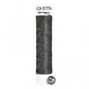 Gütermann natural silk thread, dark grey, 10m