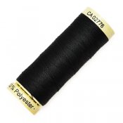Gütermann Sew-all Thread, black, 100m