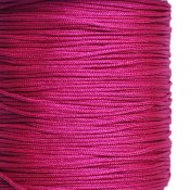 Chinese knotting cord, nylon, 1mm, cerise, 10m