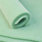 Soft beading mat to stop your beads from rolling away, light green