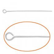 Eye pins, stainless surgical steel, 50x0.6mm