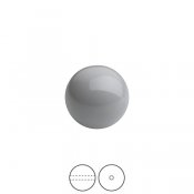 Preciosa Nacre Pearls (premium quality), 10mm, Ceramic Grey
