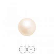 Хрустальный жемчуг Preciosa Nacre Pearls, 12мм, Creamrose