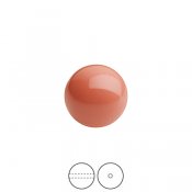 Preciosa Nacre Pearls (premium quality), 12mm, Salmon Rose