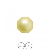 Preciosa Nacre Pearls (premiumkvalitet), 12mm, Vanilla