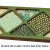 Lockable trays for seed beads and small components, olive green