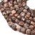 Pärlor av naturlig leopardjaspis (ryolit), ca 5-9mm bumlingar/nuggets