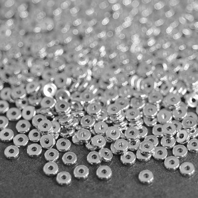 Spacers/mellandelar, rostfritt kirurgiskt stål, ca 4mm