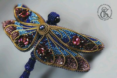 Check purl wire for bead embroidery, 1-1,5mm, gold, approx. 30-35cm x 3