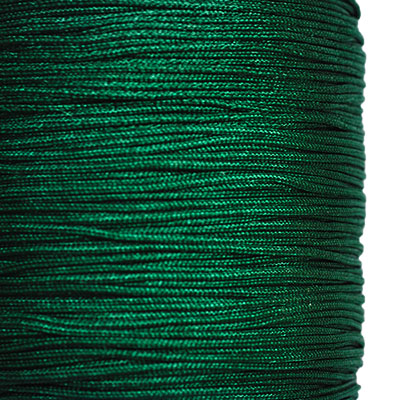 Kinesisk knyttråd av nylon, 0.8mm, smaragdgrön